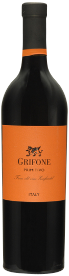 Image of Bottle of 2012, Grifone, Primitivo, From Old Vine Zinfandel, Italy